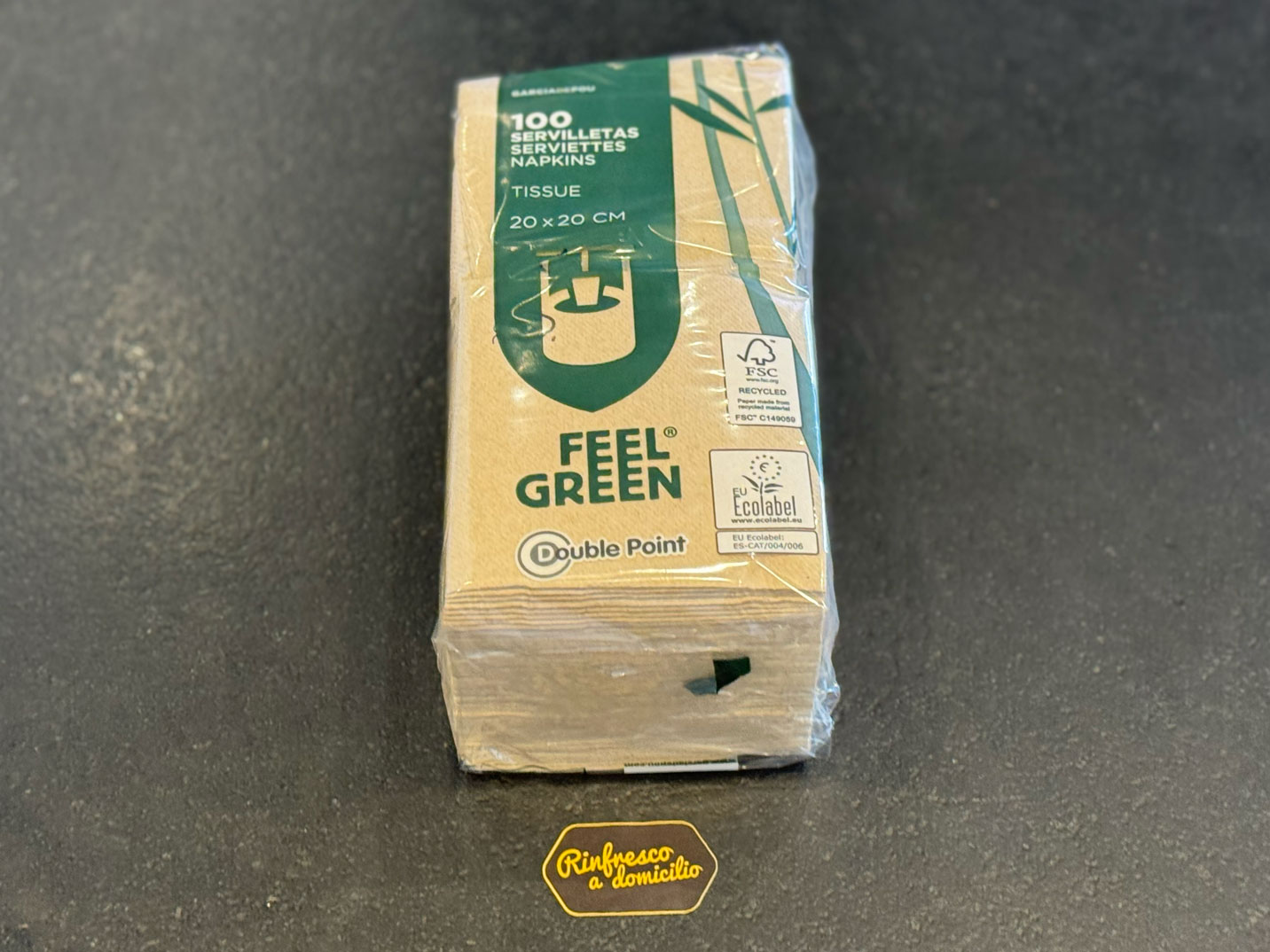 Tovaglioli Biodegradabili (100 pezzi)