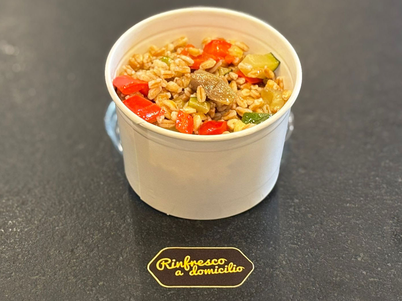 Monoporzione Farro con verdure