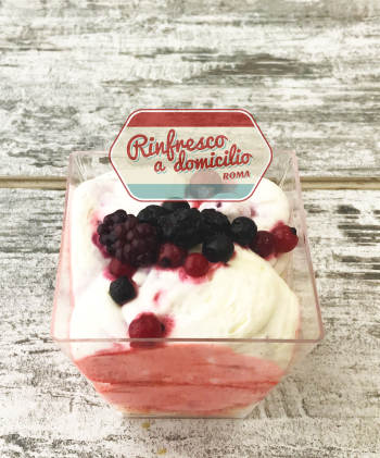 Monoporzioni Mousse Frutti di Bosco