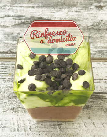 Monoporzione Mousse Pistacchio e Nocciola