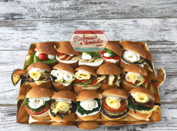 Panini mignon vegetariani