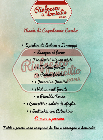 Menù Capodanno Combo
