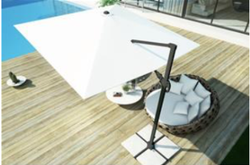 Ombrelloni a braccio laterale 3,00 x 3,00