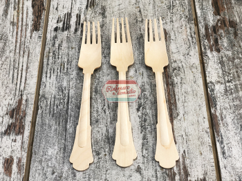 FORCHETTE IN LEGNO BIODEGRADABILI