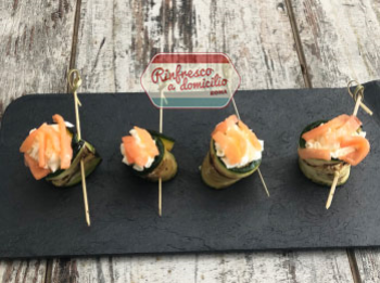 Rotolini di zucchine