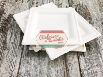 Piatto quadrato ZEN BIO 15X15