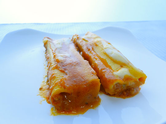 Cannelloni ricotta e spinaci