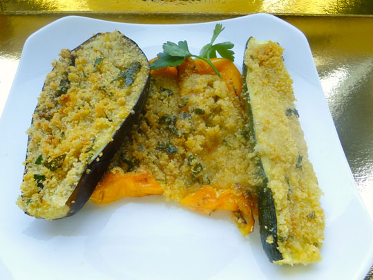 Verdure gratinate
