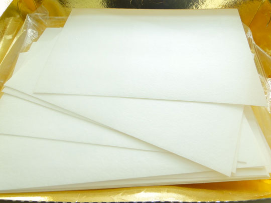 Disegno in ostia per torta